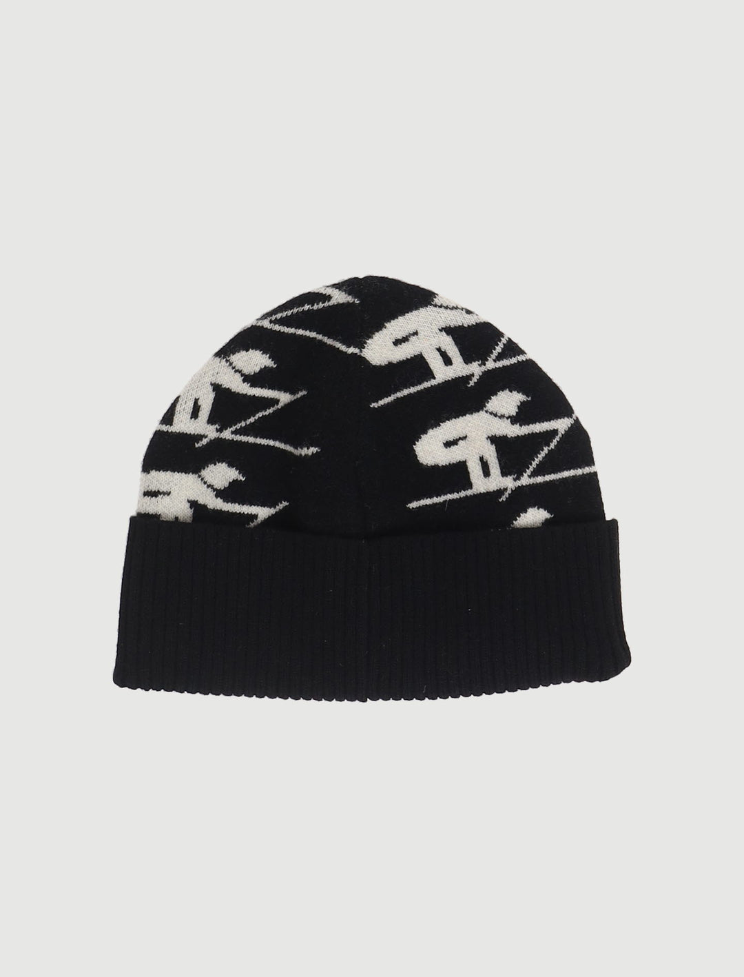Bonnet Noir et Blanc - Taille T.U. de la marque Moncler | PARAD63790 - Vendu par Paradigme - Image 2