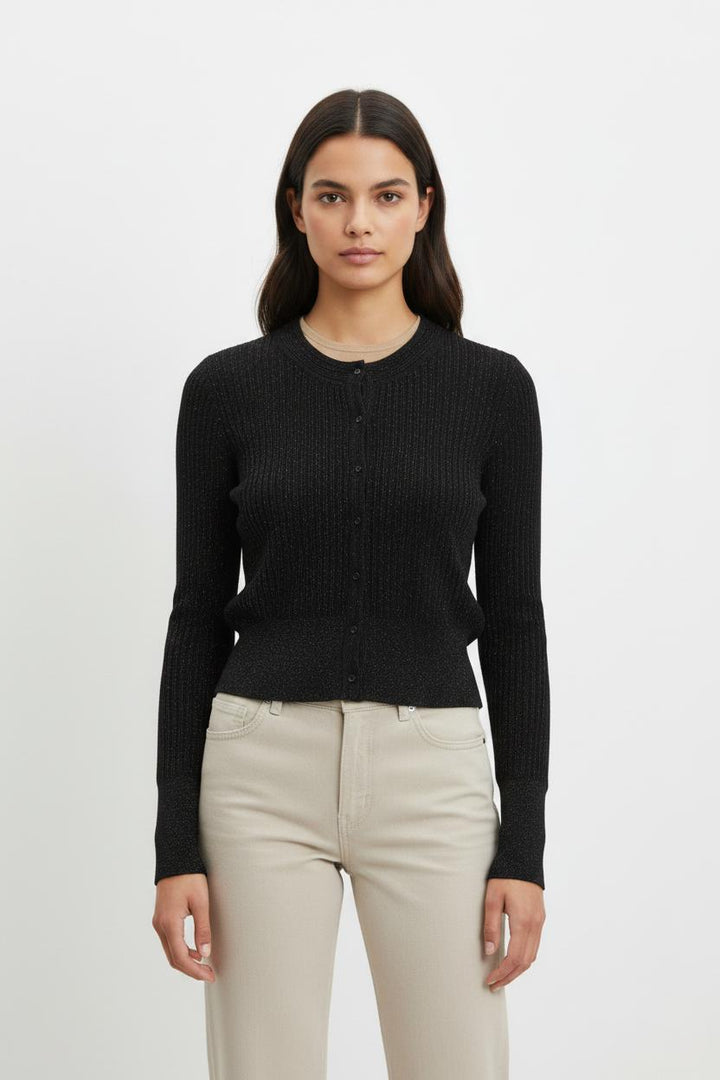 Cardigan Noir - Taille XS/34