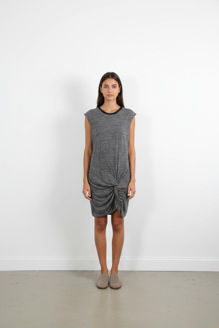 Robe Drapée Grise - Taille L/40