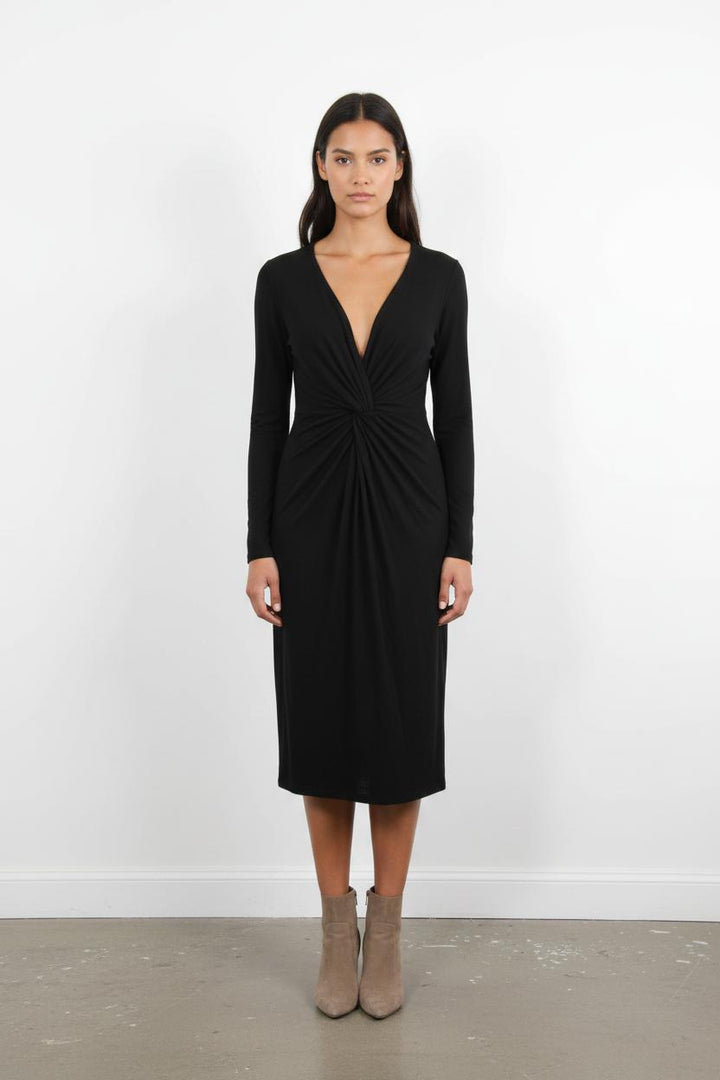 Robe Midi Noire - Taille S/36