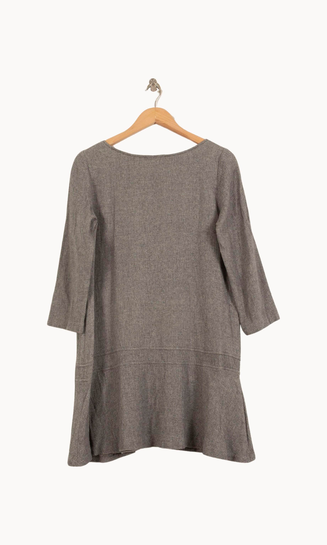 Robe Midi Grise - Taille S/36 de la marque ba&sh | PARAD63816 - Vendu par Paradigme - Image 4