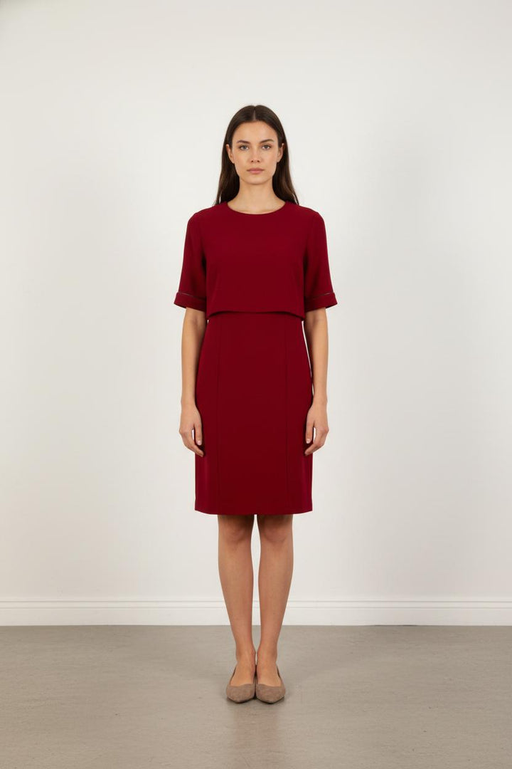 Robe Midi Rouge - Taille M/38