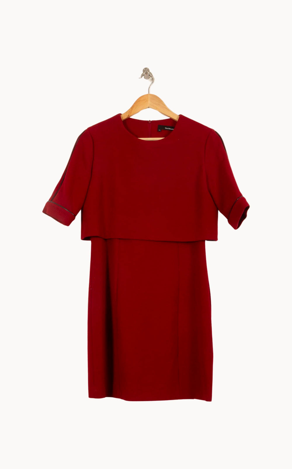 Robe Midi Rouge - Taille M/38 de la marque The Kooples | PARAD63817 - Vendu par Paradigme - Image 2