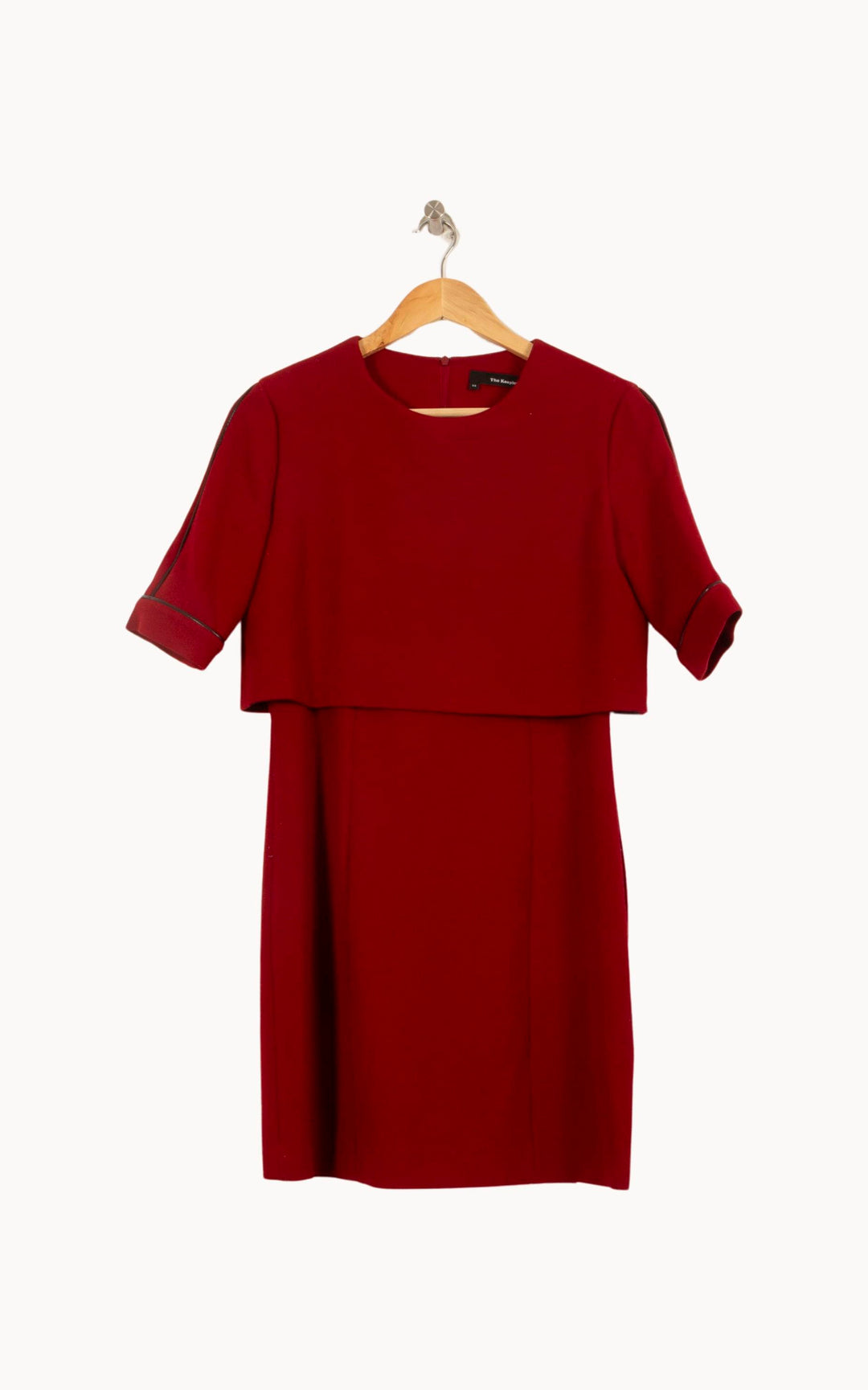Robe Midi Rouge - Taille M/38 de la marque The Kooples | PARAD63817 - Vendu par Paradigme - Image 2
