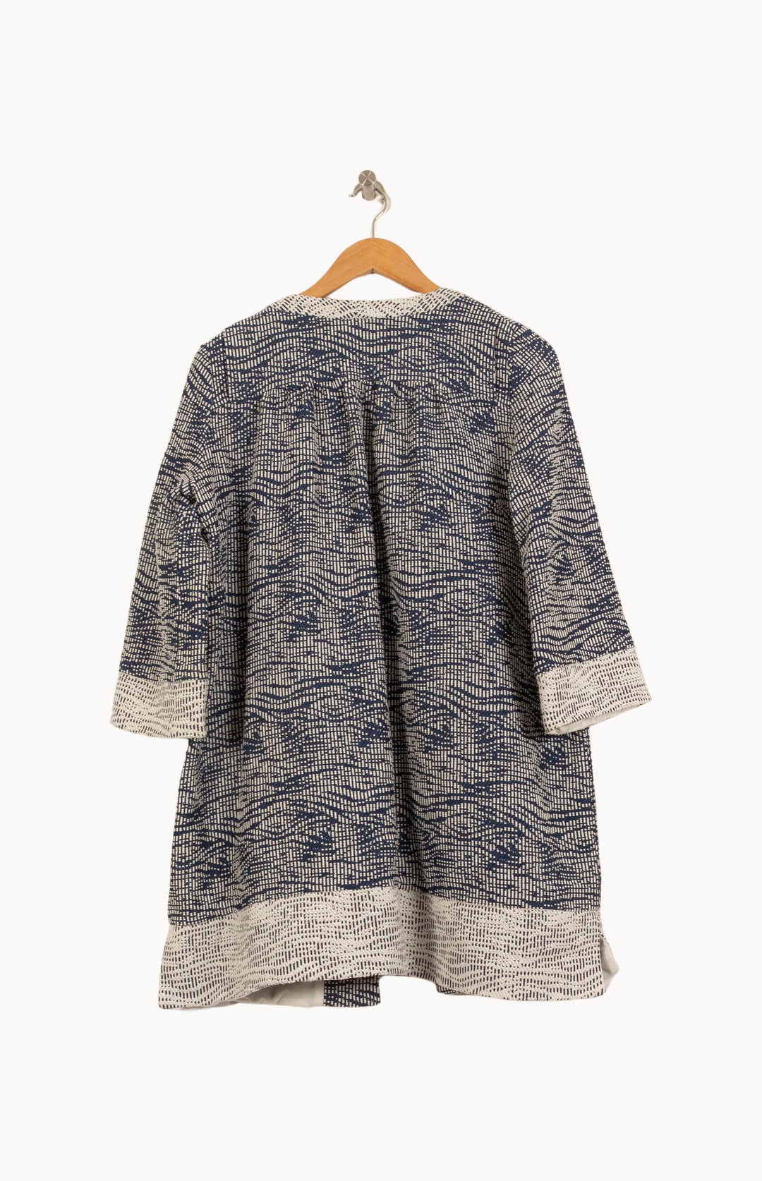Manteau Bleu et Blanc - Taille M/38 de la marque ba&sh | PARAD63818 - Vendu par Paradigme - Image 4
