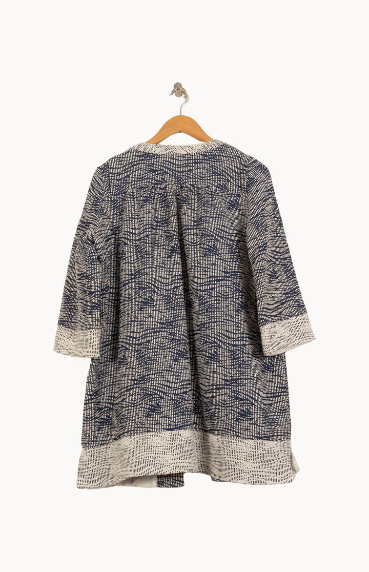 Manteau Bleu et Blanc - Taille M/38 de la marque ba&sh | PARAD63818 - Vendu par Paradigme - Image 4