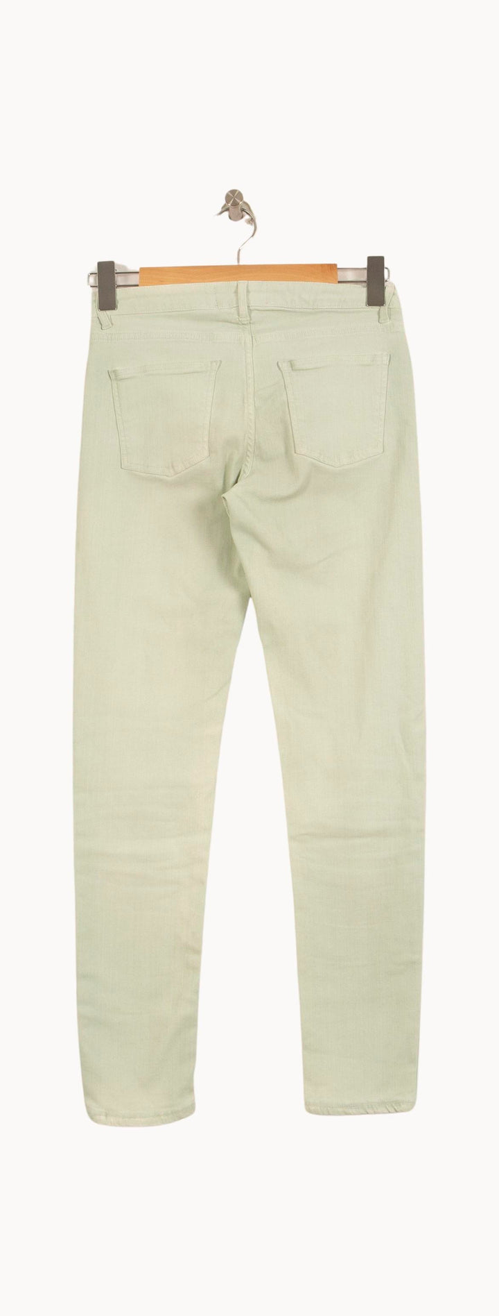 Jean Slim Blanc - Taille S/36 de la marque Acne Studios | PARAD63819 - Vendu par Paradigme - Image 4