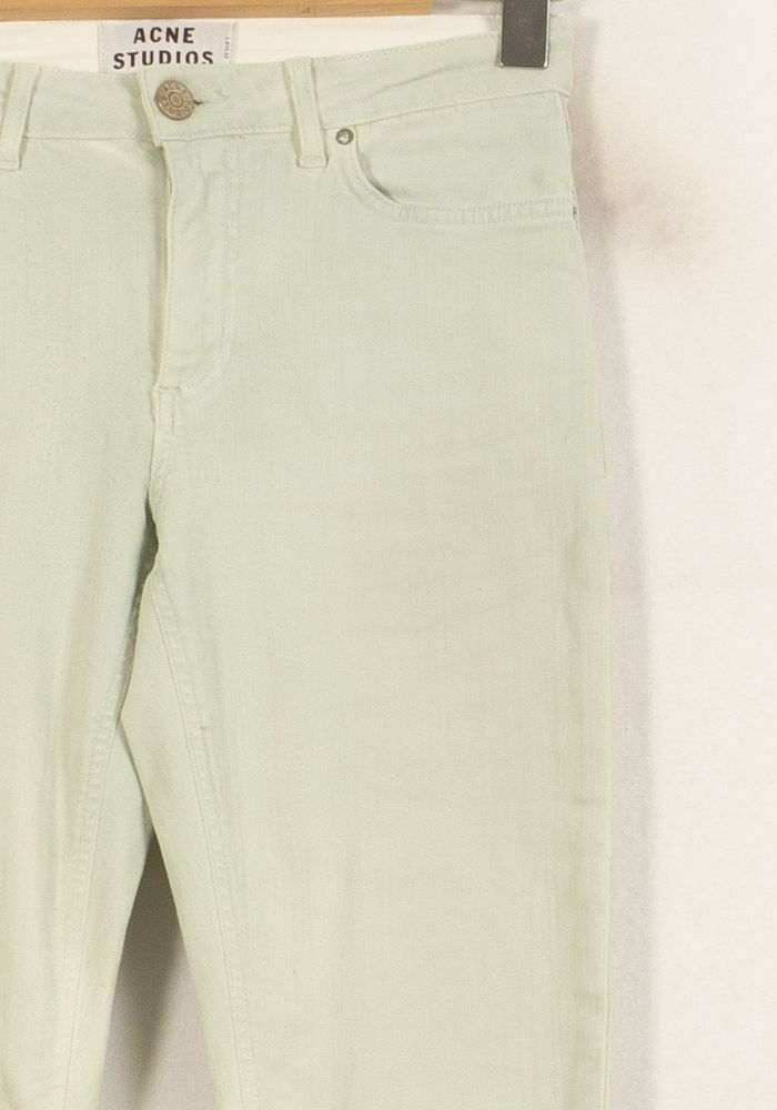 Jean Slim Blanc - Taille S/36 de la marque Acne Studios | PARAD63819 - Vendu par Paradigme - Image 3