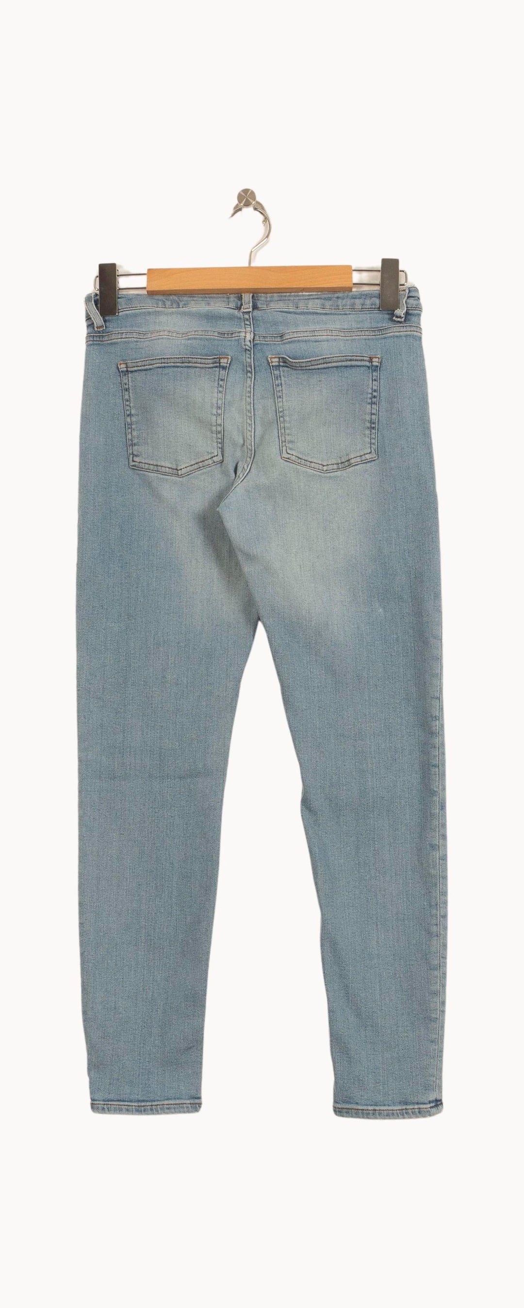 Jean Slim Bleu - Taille M/38 de la marque Acne Studios | PARAD63820 - Vendu par Paradigme - Image 4