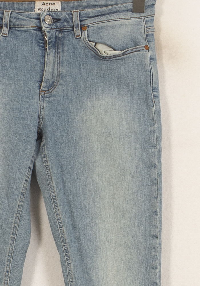 Jean Slim Bleu - Taille M/38 de la marque Acne Studios | PARAD63820 - Vendu par Paradigme - Image 3