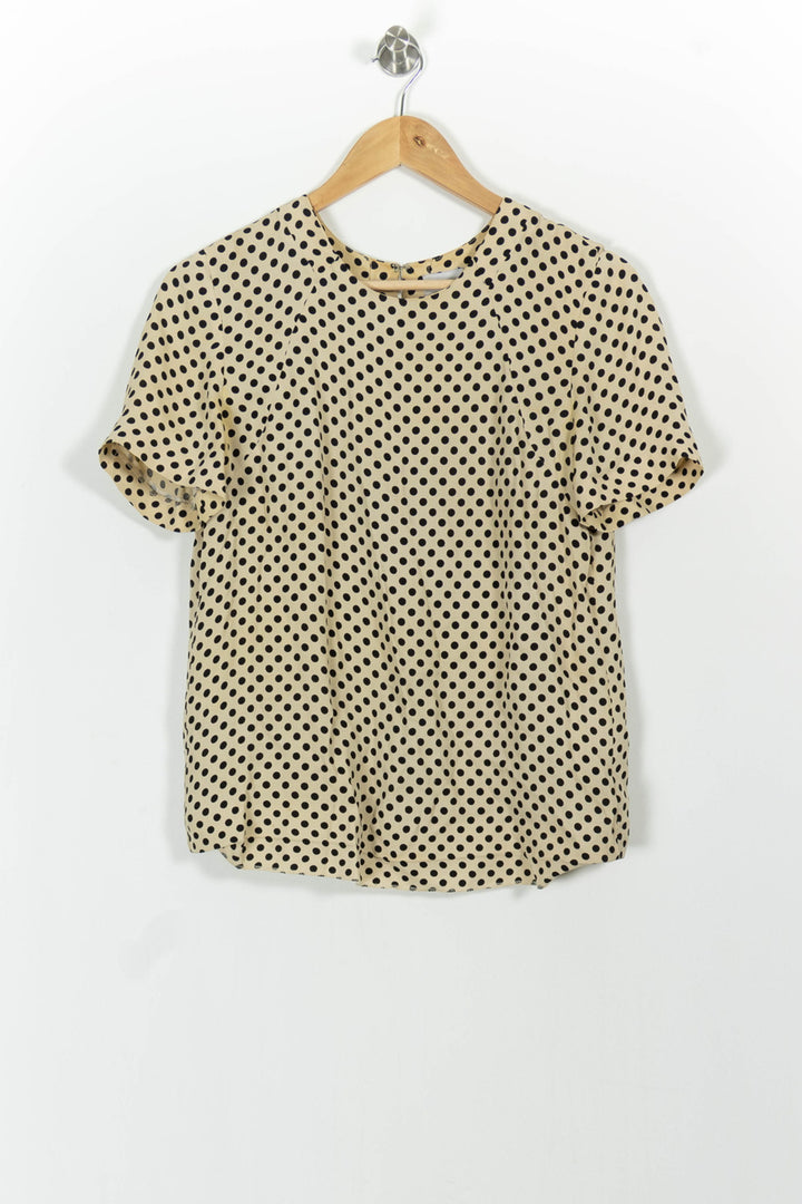 Blouse Beige et Noire - Taille M/38 de la marque Bimba y Lola | PARAD63824 - Vendu par Paradigme - Image 2