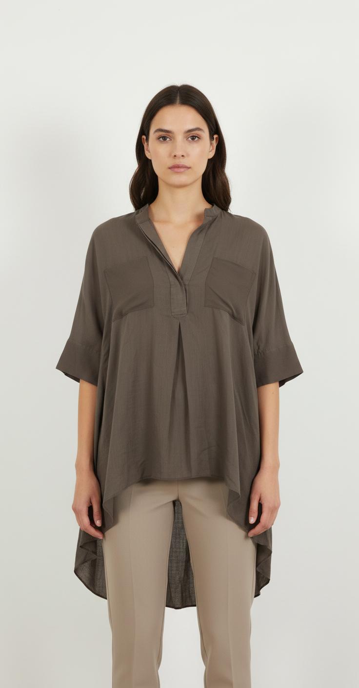 Blouse Grise - Taille S/36