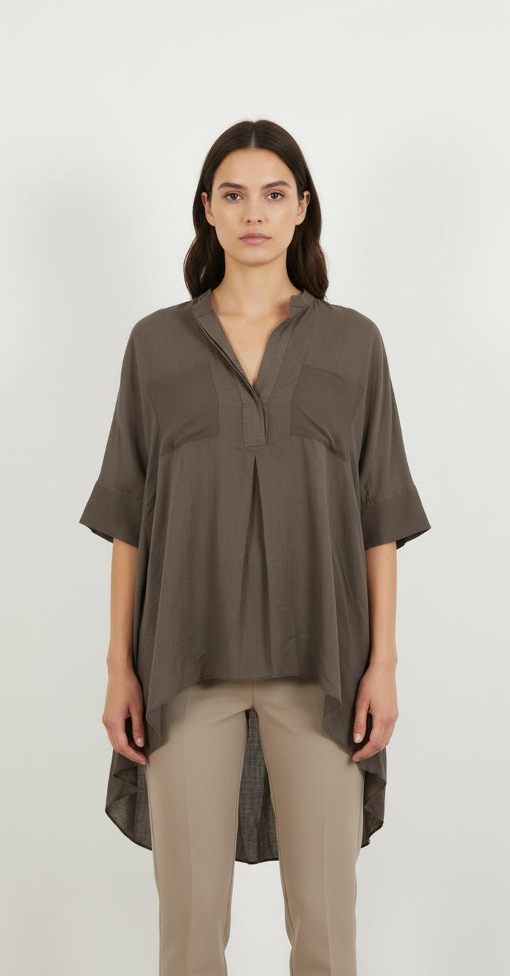 Blouse Grise - Taille S/36