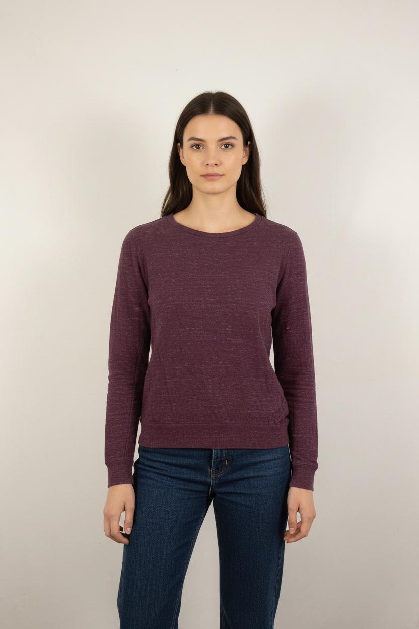 Sweatshirt Violet - Taille S/36