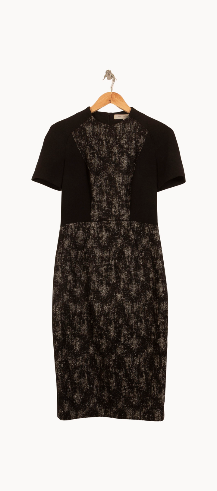 Robe Noire et Grise - Taille S/36 de la marque Gerard Darel | PARAD63832 - Vendu par Paradigme - Image 2