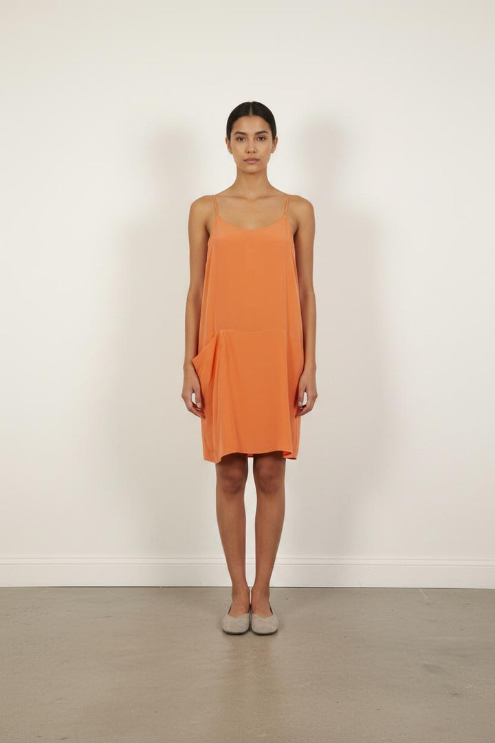 Robe Droite Orange - Taille M/38