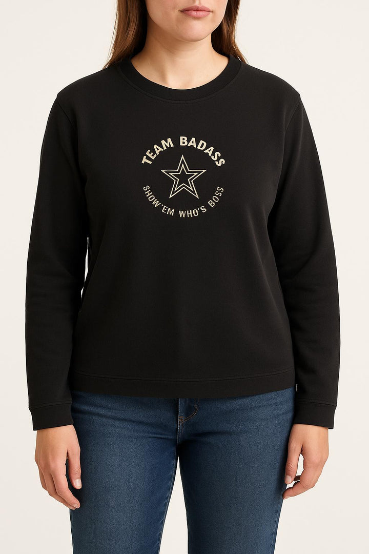 Sweat Noir - Taille XL/42 de la marque I.Code | PARAD63846 - Vendu par Paradigme - Image 1