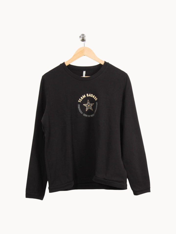 Sweat Noir - Taille XL/42 de la marque I.Code | PARAD63846 - Vendu par Paradigme - Image 2