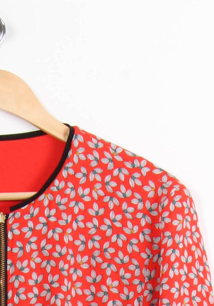 Blouson Rouge et Noir - Taille M/38 de la marque I.Code | PARAD63855 - Vendu par Paradigme - Image 3