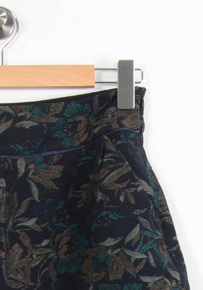 Short Fleuri Bleu et Marron - Taille M/38 de la marque One Step | PARAD63861 - Vendu par Paradigme - Image 3