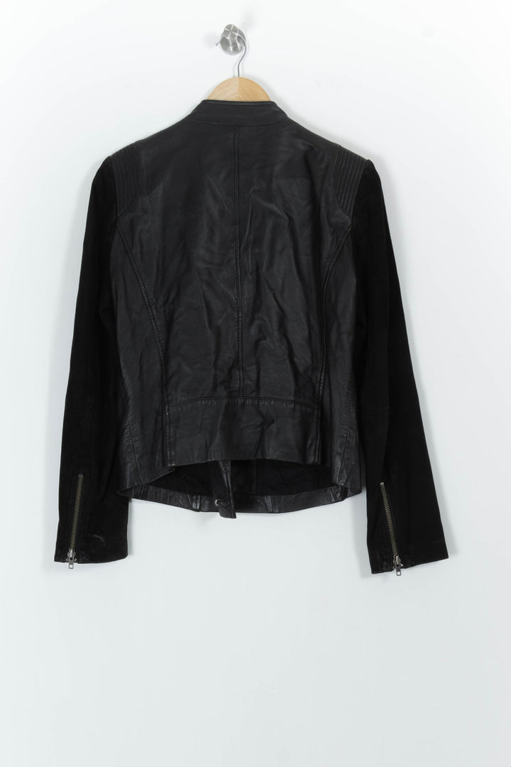 Veste Motard Noire - Taille XL/42 de la marque Caroll | PARAD63872 - Vendu par Paradigme - Image 4