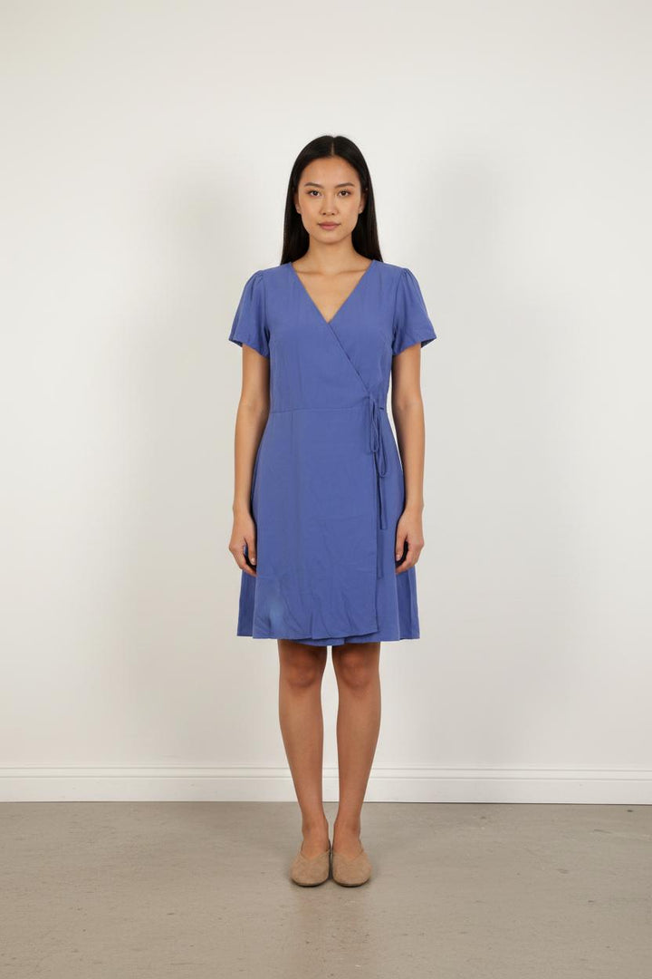 Robe Portefeuille Bleue - Taille S/36