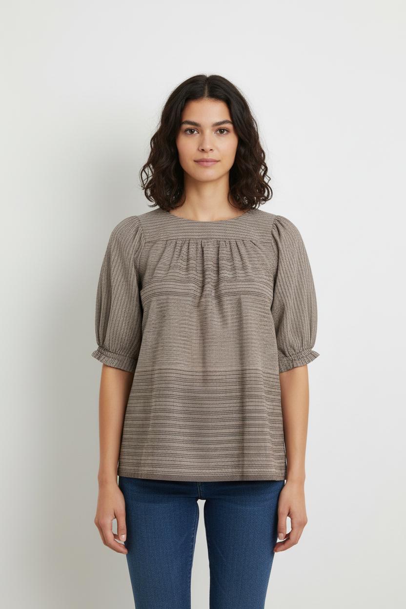 Blouse Beige - Taille M/38