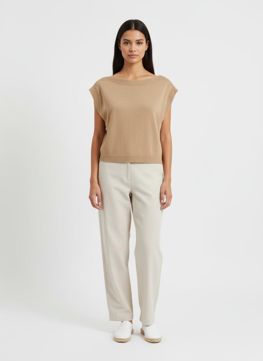 Top Beige - Taille S/36 de la marque Ekyog | PARAD63924 - Vendu par Paradigme - Image 1