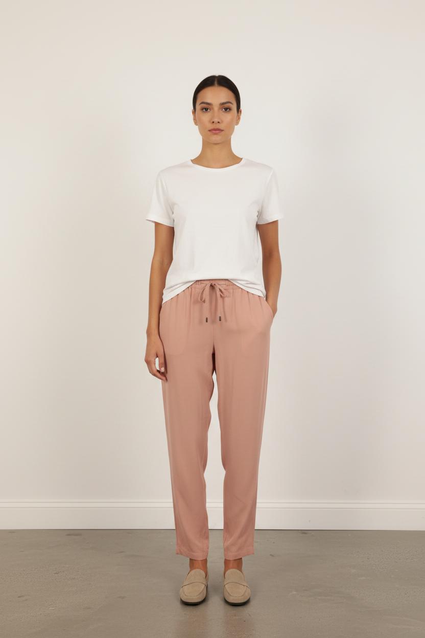 Pantalon Fluide Rose - Taille M/38
