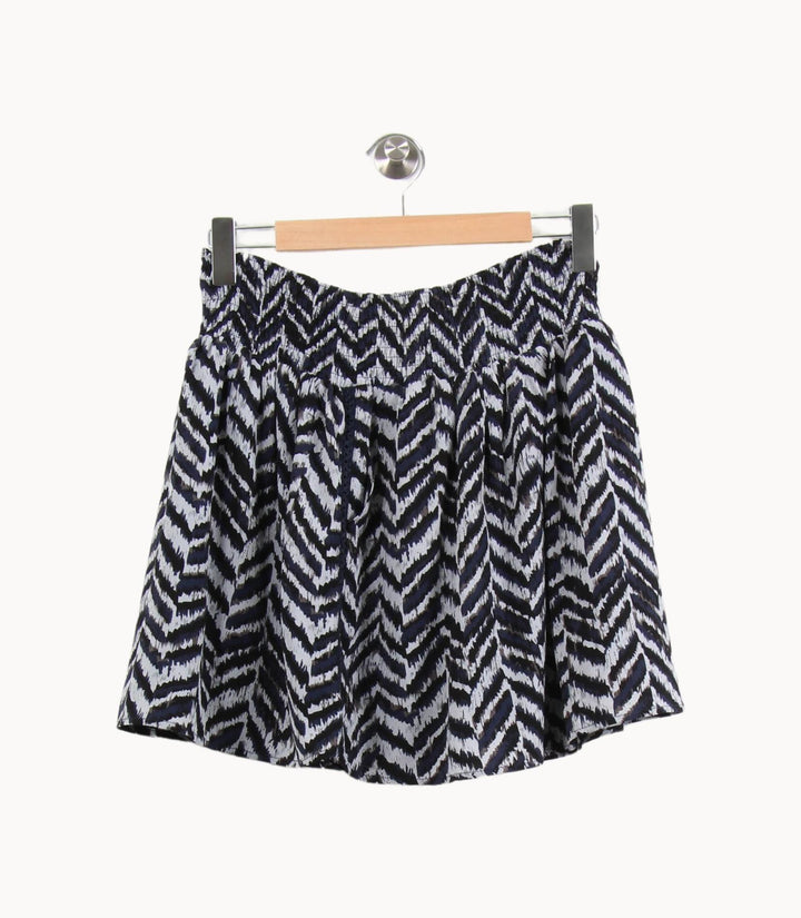 Jupe Courte Noire et Blanche - Taille M/38 de la marque Grace & Mila | PARAD63950 - Vendu par Paradigme - Image 2