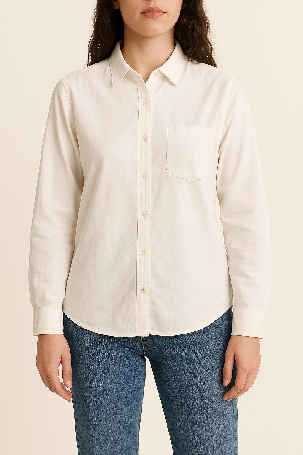 Chemise Blanche - Taille M/38 de la marque Sézane | PARAD63965 - Vendu par Paradigme - Image 1