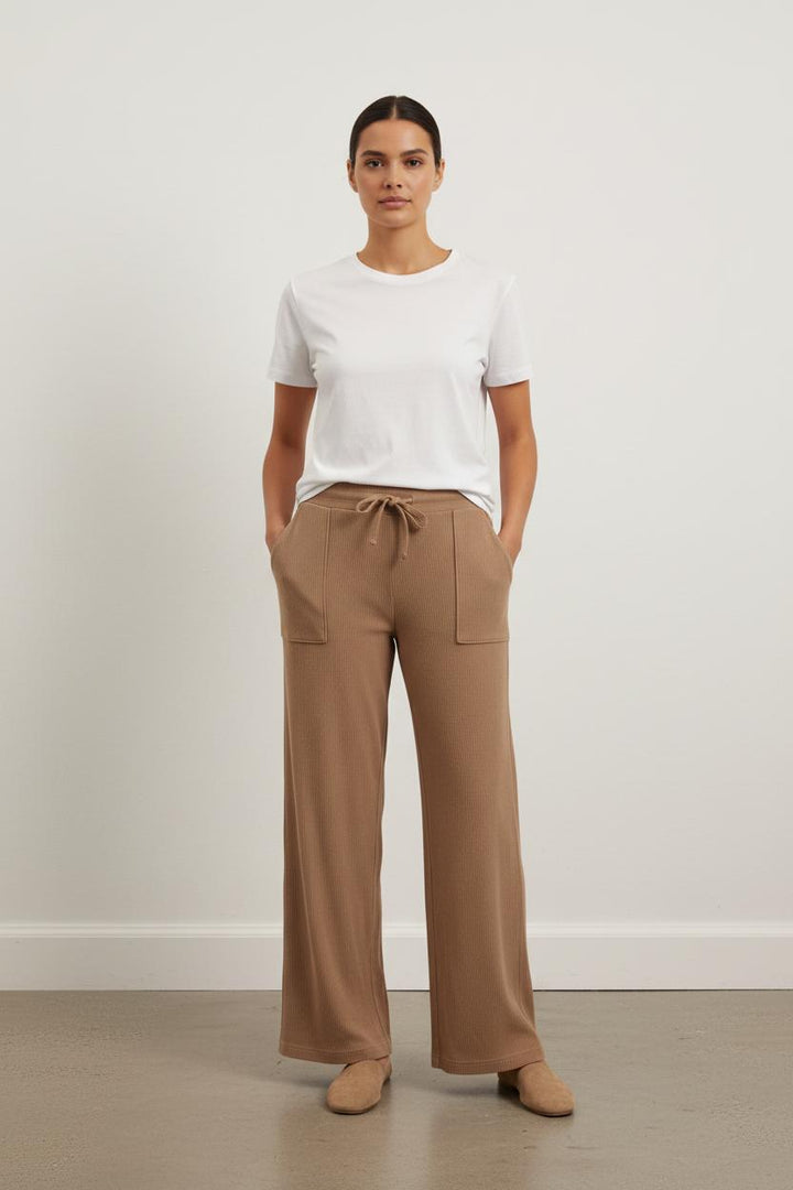 Pantalon Large Beige - Taille M/38