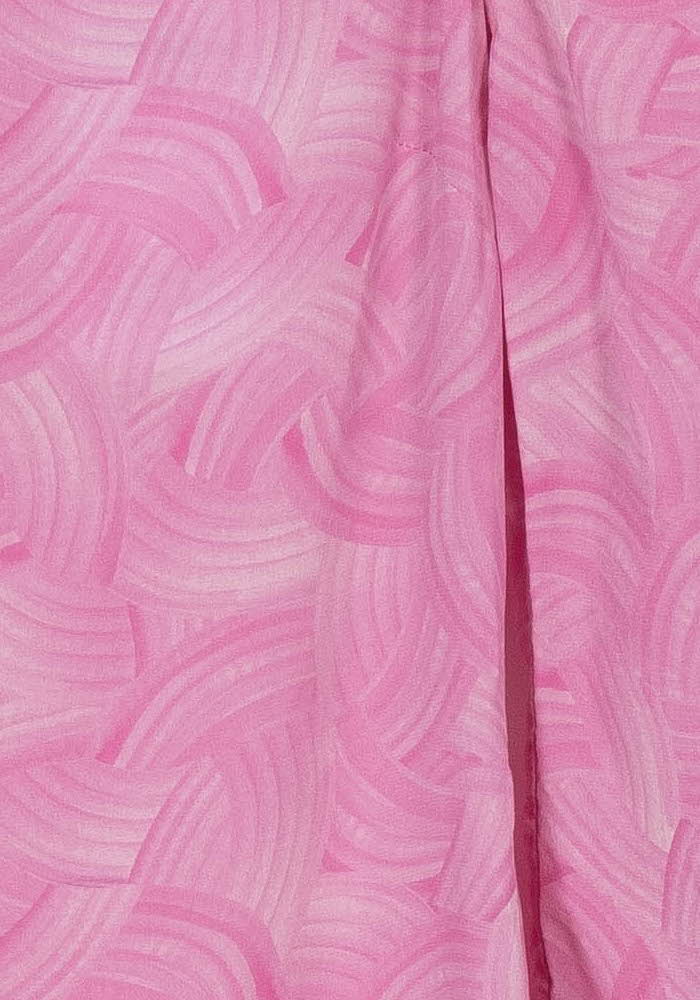 Robe à Franges Rose et Jaune - Taille S/36 de la marque Soi Paris | PARAD64025 - Vendu par Paradigme - Image 3