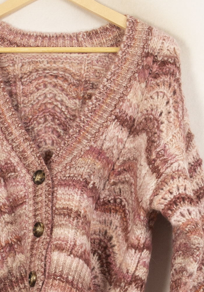 Cardigan Rose - Taille S/36 de la marque Bérénice | PARAD64029 - Vendu par Paradigme - Image 3