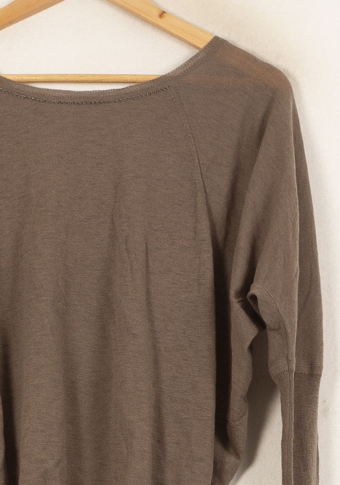 Pull Marron - Taille S/36 de la marque Bérénice | PARAD64032 - Vendu par Paradigme - Image 3
