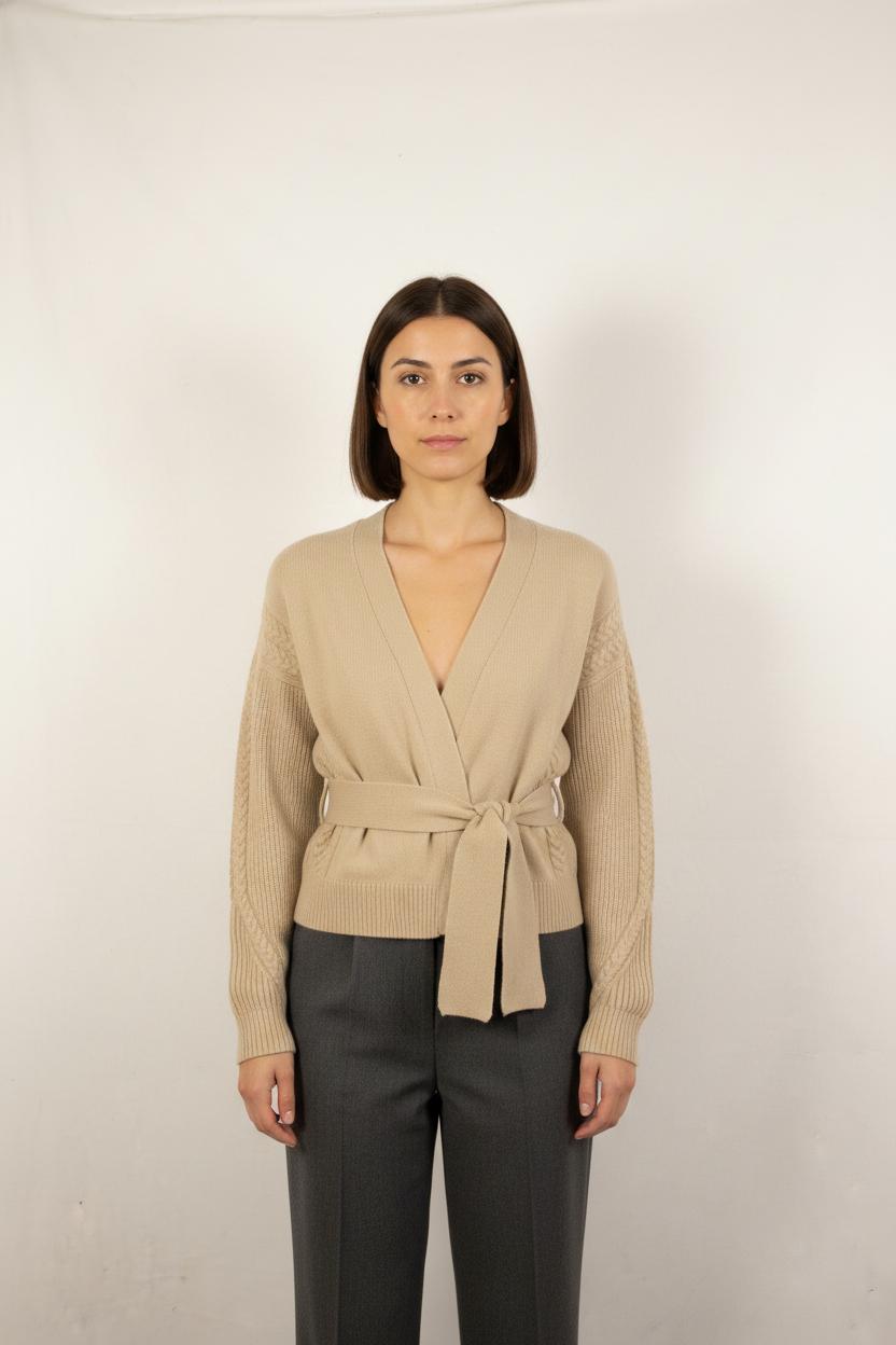 Cardigan Beige - Taille S/36
