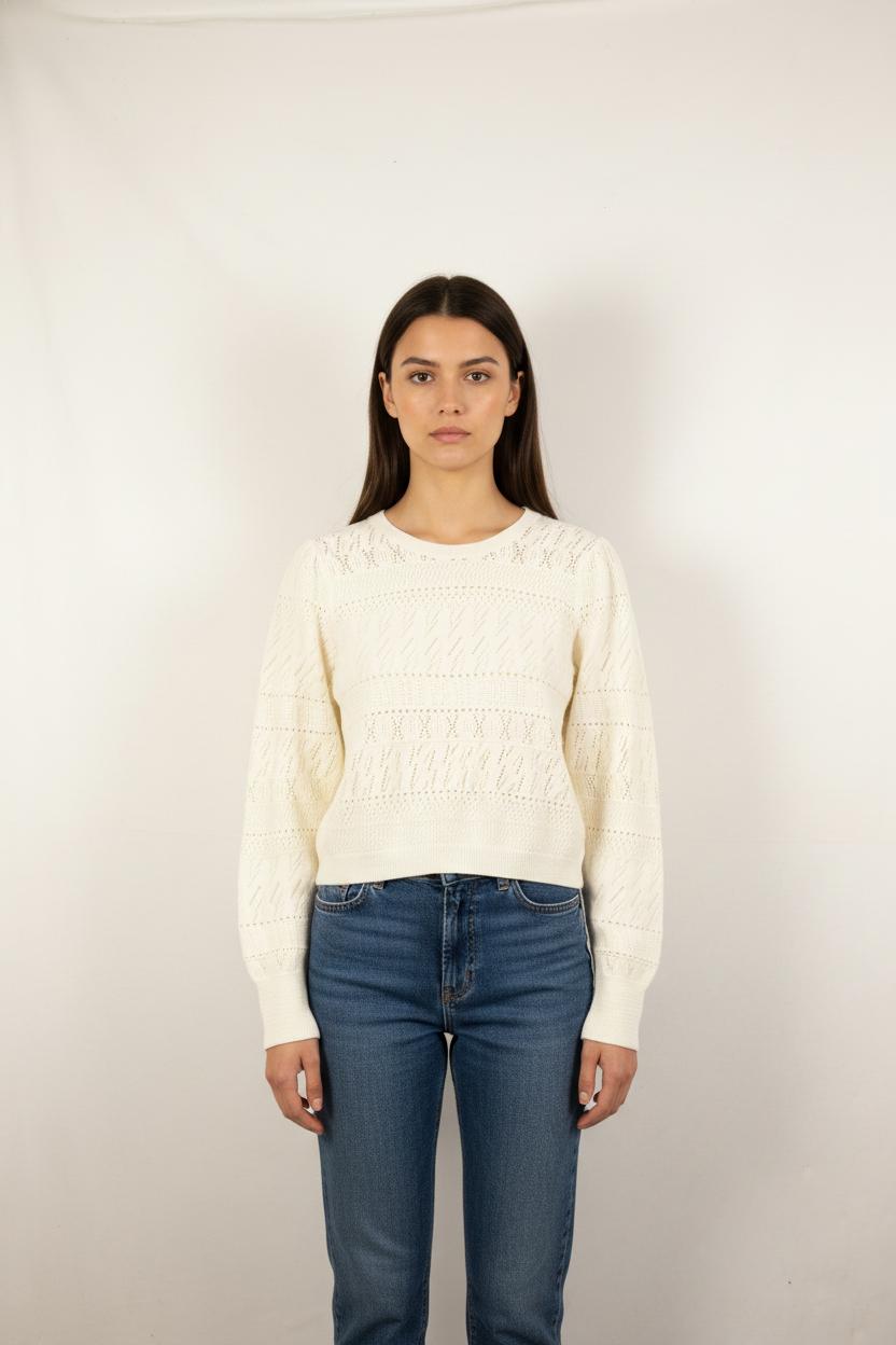Pull Blanc - Taille S/36