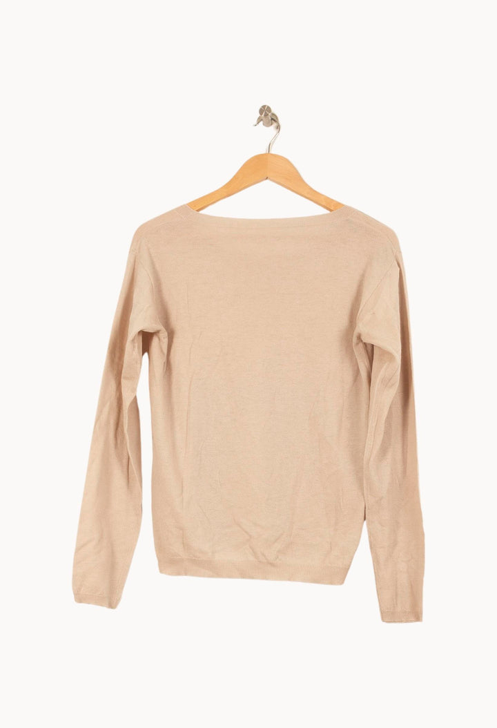 Pull Beige - Taille S/36 de la marque Bérénice | PARAD64038 - Vendu par Paradigme - Image 4