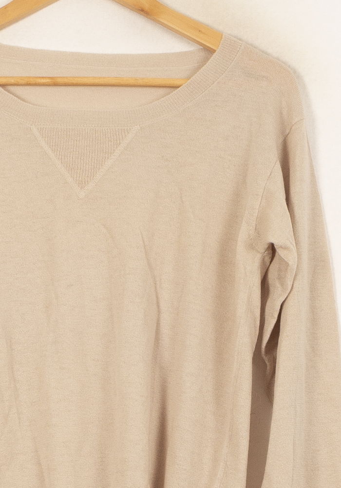 Pull Beige - Taille S/36 de la marque Bérénice | PARAD64038 - Vendu par Paradigme - Image 3