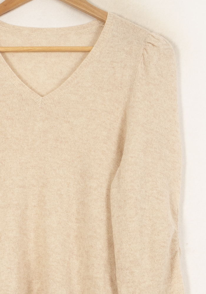 Pull Beige - Taille S/36 de la marque Bérénice | PARAD64046 - Vendu par Paradigme - Image 3
