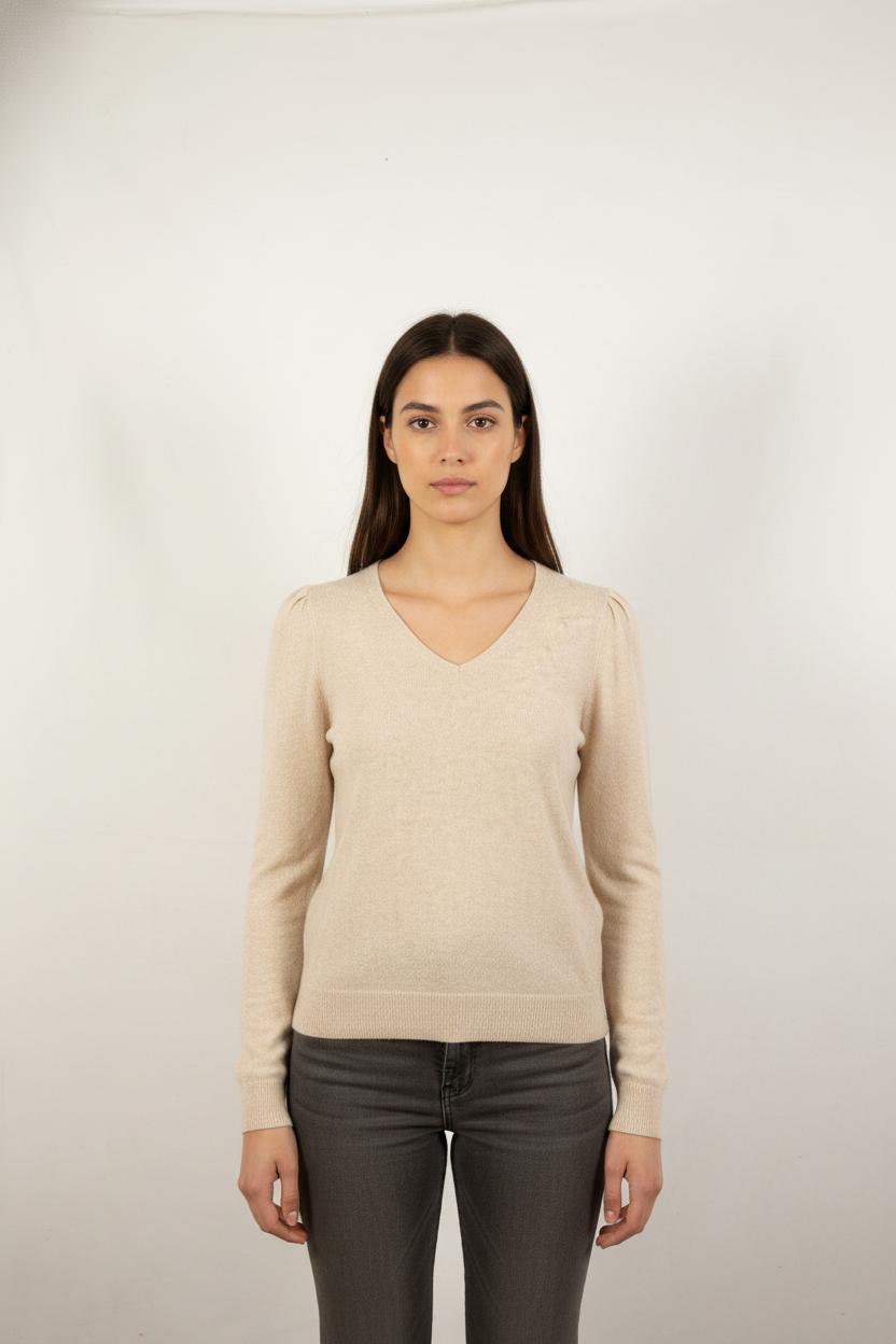 Pull Beige - Taille S/36