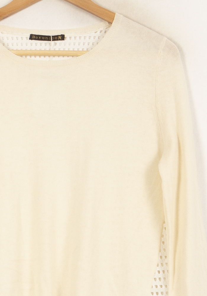 Pull Beige - Taille S/36 de la marque Bérénice | PARAD64047 - Vendu par Paradigme - Image 3