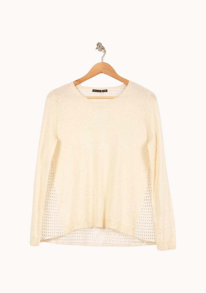 Pull Beige - Taille S/36 de la marque Bérénice | PARAD64047 - Vendu par Paradigme - Image 2