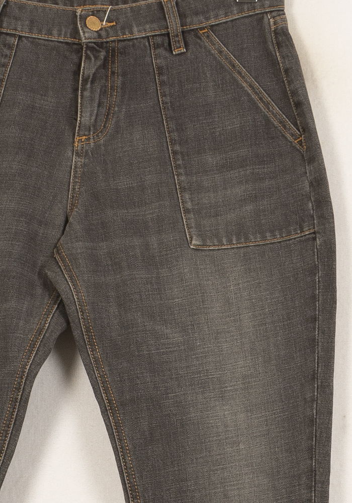Jean Gris - Taille S/36 de la marque Bérénice | PARAD64054 - Vendu par Paradigme - Image 3