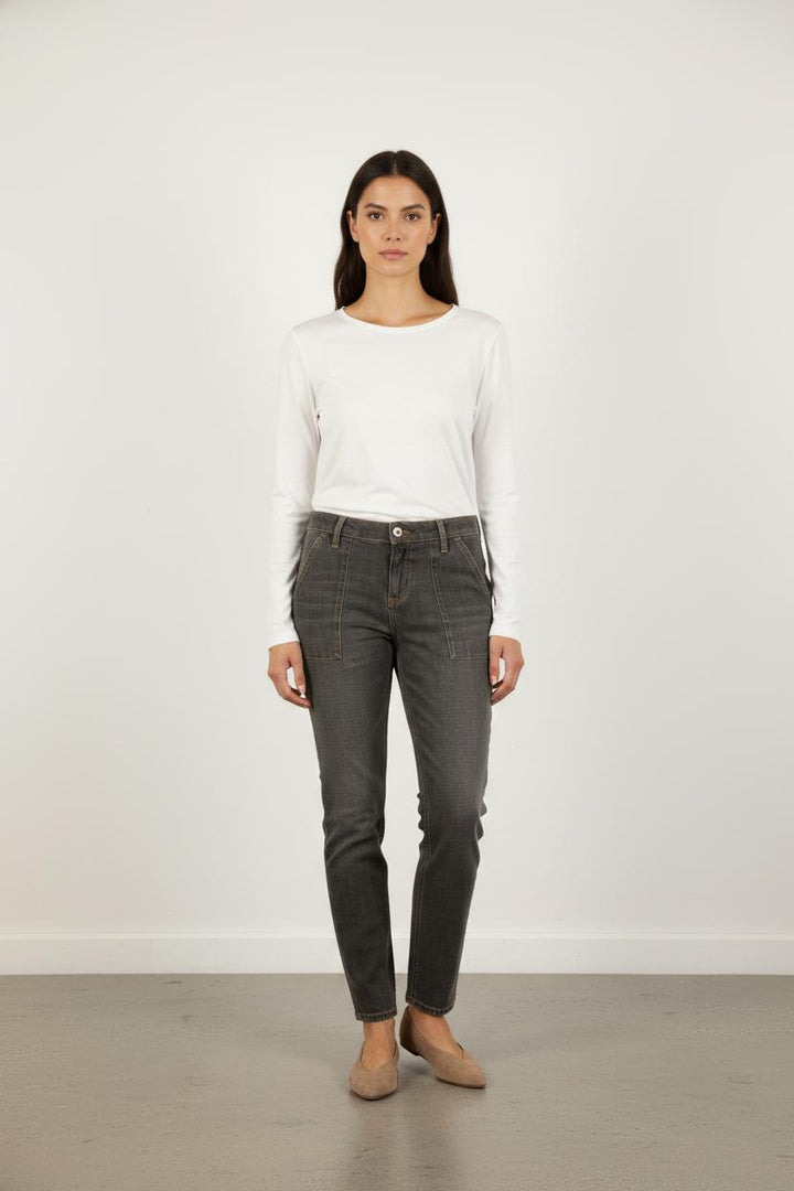 Jean Gris - Taille S/36