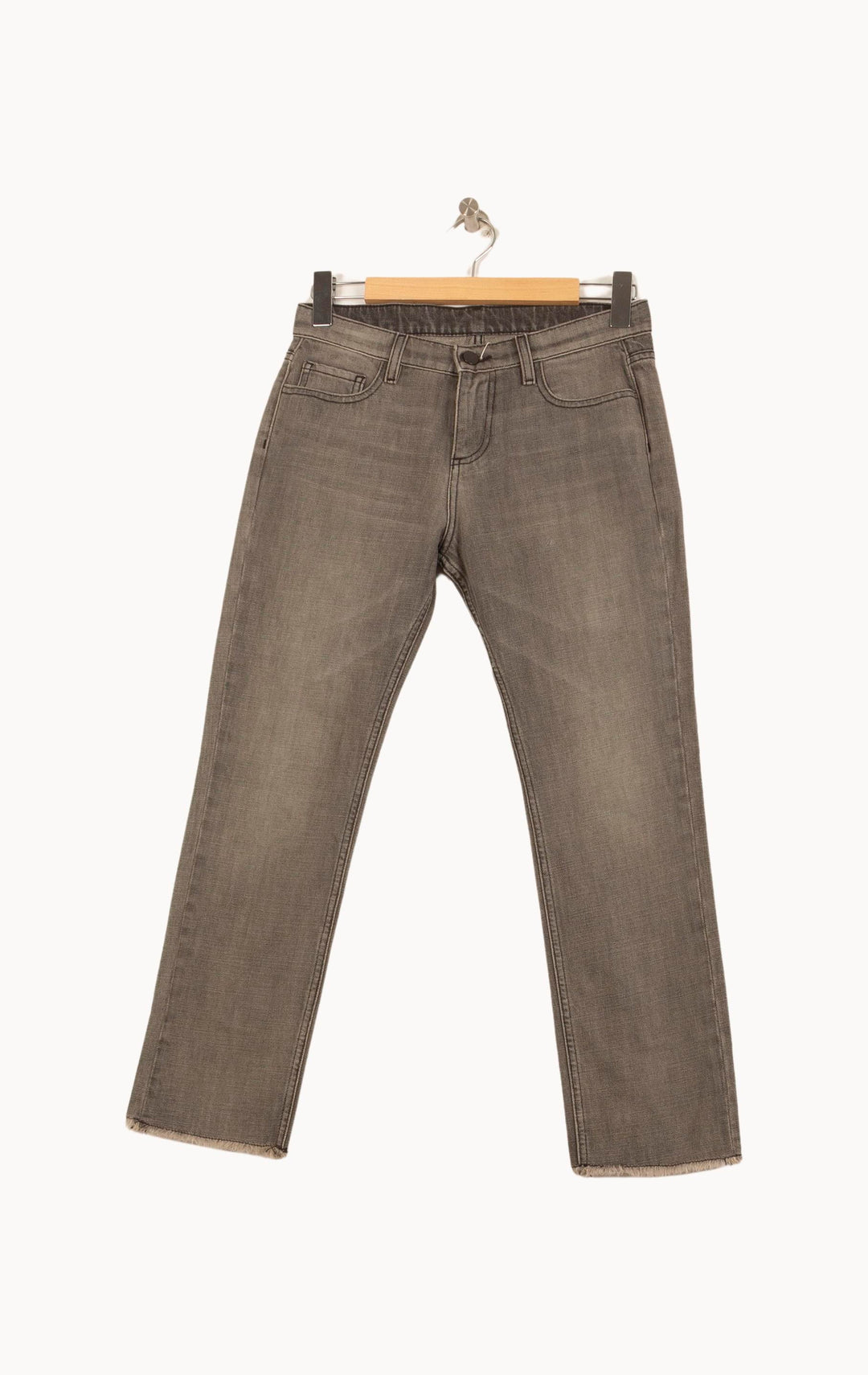 Jean Gris - Taille S/36 de la marque Bérénice | PARAD64062 - Vendu par Paradigme - Image 2
