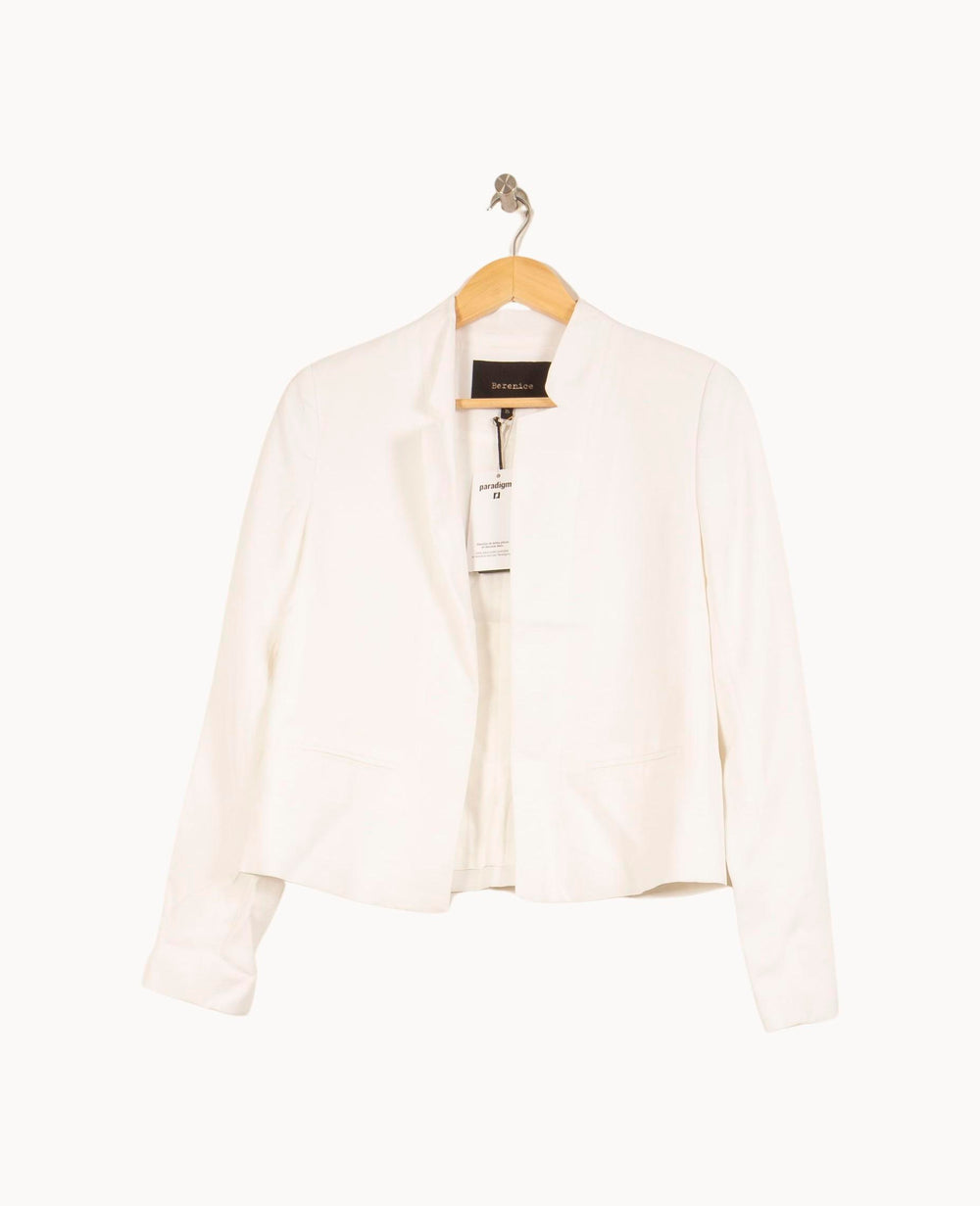 Blazer Blanc - Taille S/36 de la marque Bérénice | PARAD64080 - Vendu par Paradigme - Image 2