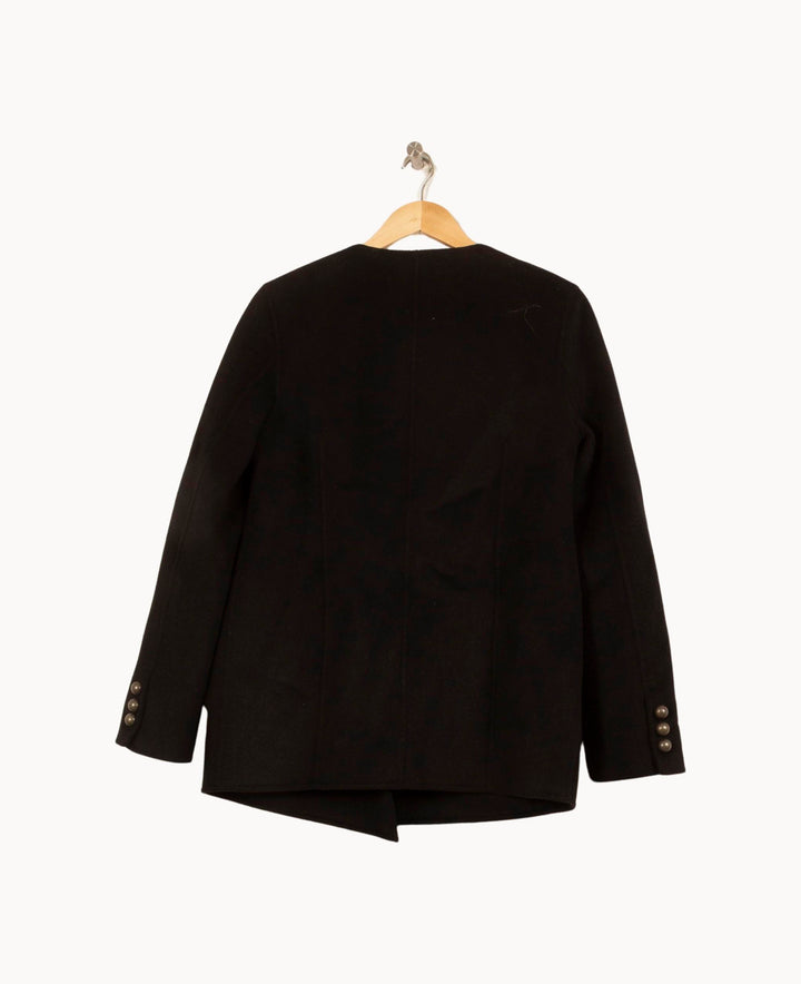 Manteau Noir - Taille S/36 de la marque Bérénice | PARAD64081 - Vendu par Paradigme - Image 4