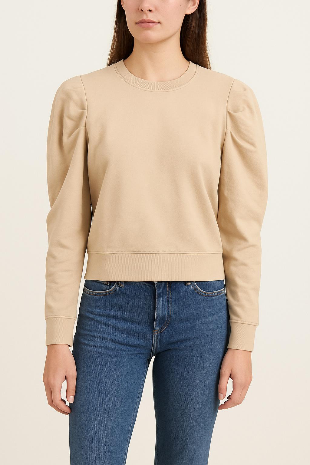 Sweatshirt Beige - Taille S/36 de la marque Bérénice | PARAD64086 - Vendu par Paradigme - Image 1