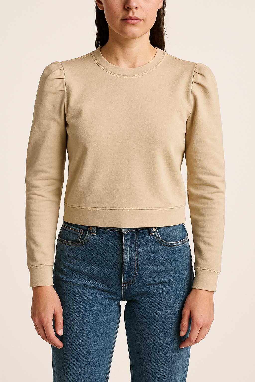 Sweatshirt Beige - Taille S/36 de la marque Bérénice | PARAD64087 - Vendu par Paradigme - Image 1